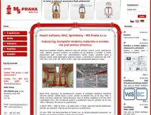 Tablet Screenshot of mspraha.cz
